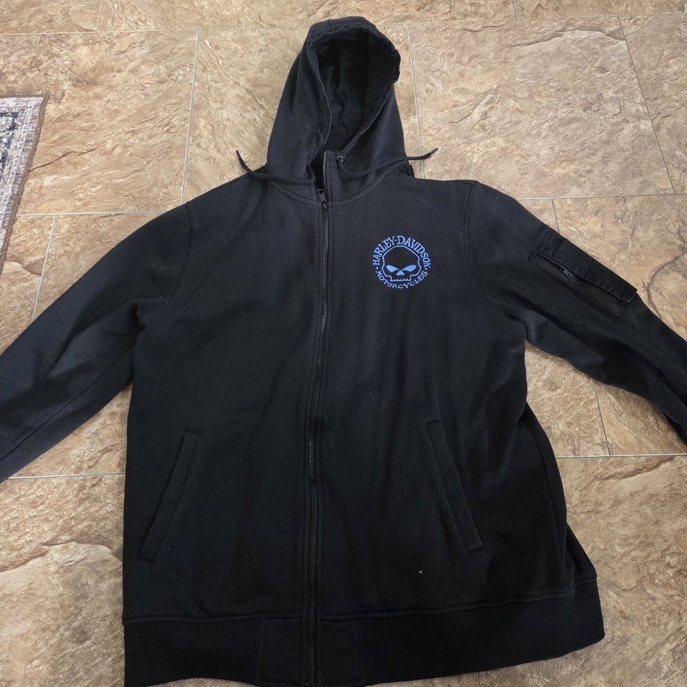 Harley-Davidson Black Men's Hoodie
